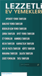 Mobile Screenshot of lezzetlievyemekleri.com